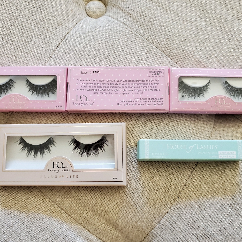 😍House Of Lashes😍 **4 SETS* and Lash Adhesive